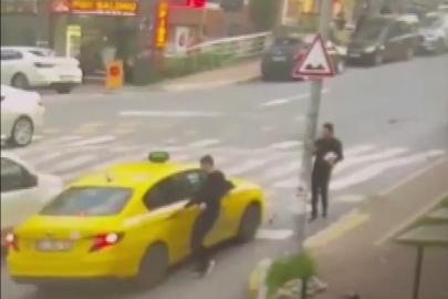 Fatih'teki kurye cinayetinde yeni görüntü: Taksiyle kaçmışlar