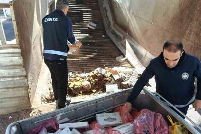 Hakkari’de tarihi geçmiş gıdalar imha edildi