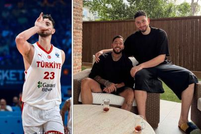 Houston’da Türk buluşması! NBA yıldızı Alperen Şengün ile Mahmut Orhan bir arada