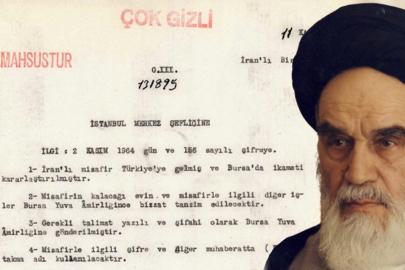 MİT, Humeyni'nin Türkiye'de yaşadığı belgeyi paylaştı. "Çok gizli" notuyla gönderilmiş