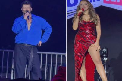 Murat Boz'dan sahnede Hadise'ye olay sözler: Böyle kıyafetler giyme benim karşımda