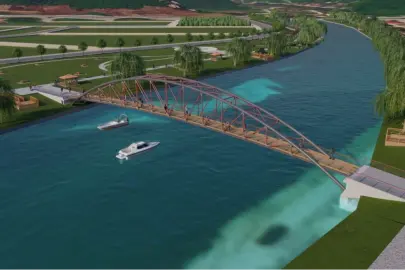 Ordu Turnasuyu Kordon Park’a yaya köprüsü geliyor