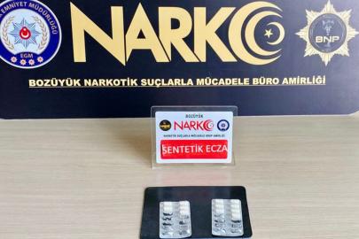 Bilecik’te sentetik ecza operasyonu: Bir şüpheli yakalandı