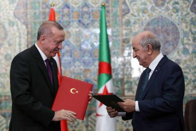 Cezayir Cumhurbaşkanı Tebbun bugün Türkiye'ye geliyor