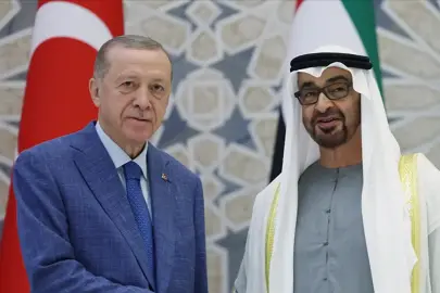 Cumhurbaşkanı Erdoğan, BAE lideri Nahyan ile görüştü