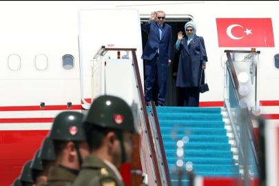 Cumhurbaşkanı Erdoğan Kazakistan'da