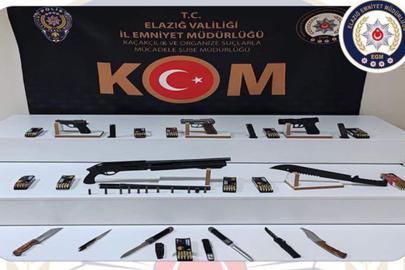 Elazığ’da silah ticareti operasyonu: 2 şüpheli yakalandı