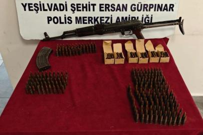 Gaziantep'te uzun namlulu silah ele geçirildi