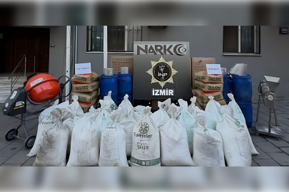 İzmir merkezli uyuşturucu operasyonunda 48 tutuklama