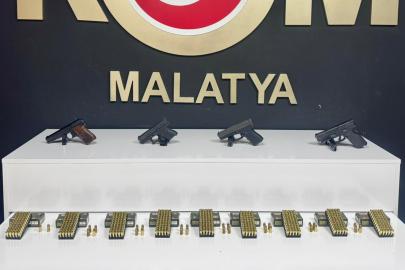 Malatya'da ruhsatsız silah operasyonu: Bir tutuklama