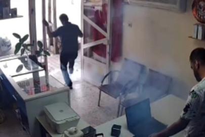 Tamir edilen cep telefonunun bataryası patladı
