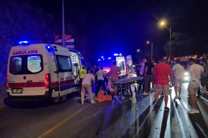 Bodrum’da taksi ile motosiklet çarpıştı: 1 ölü, 1 ağır yaralı
