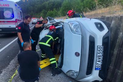 Bucak'ta kaza: 1 ölü, 1 yaralı