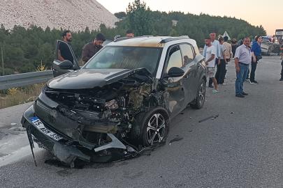 Burdur'da kaza: 5 yaralı