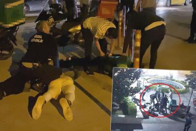 Esnafla motokuryeler birbirine girdi. “Sipariş gecikti” kavgası 