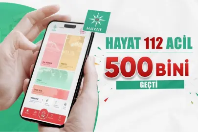 HAYAT 112 Acil kullanıcıları 522 bini aştı!