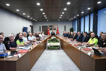 İçişleri Bakanlığı'nda güvenlik toplantısı