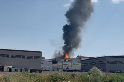Ankara'daki fabrika yangını kontrol altında