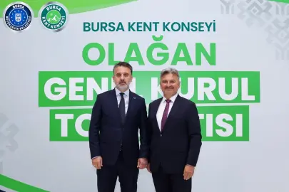 Bursa Kent Konseyi Başkanı Orhan Samast oldu