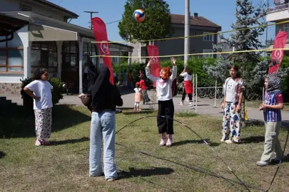 Düzce’de “Hareket Camide” projesinde Kur’an kursu öğrencileri sporla buluştu