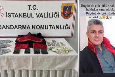 Hakim kılığında milyonluk vurgun. Komşuları ve eşi bile hakim sanıyormuş