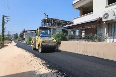 Hatay Büyükşehir'den asfalt çalışması