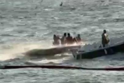 Heybeliada'da korku dolu an. Bir anda açığa sürüklenmeye başladılar