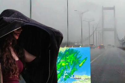 İstanbul için sel ve dolu alarmı. Balkanlardan giriş yaptı, megakent için için saat verildi