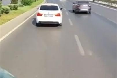 İtfaiyeye yol vermeyen sürücüye ceza uygulandı, otomobili trafikten menedildi