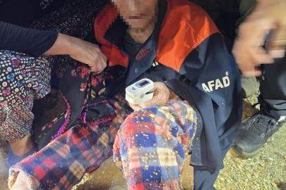 Kaybolan 83 yaşındaki Alzheimer hastası kadın dronla bulundu