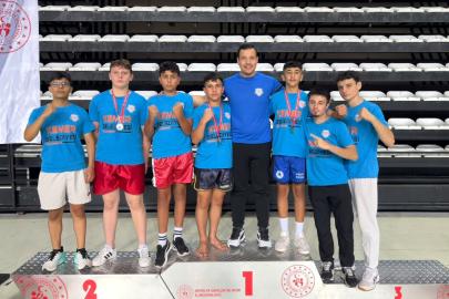Kemer Belediyesi sporcularından yedi madalya