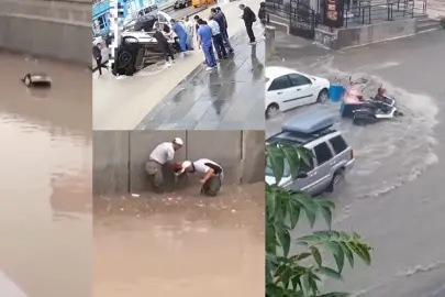 Sel Ankara’yı yuttu! Batçıklar kapandı, araçlar suya gömüldü