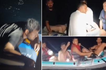SUP board kabusu. Fırtına çıktı, gölün ortasında mahsur kaldılar