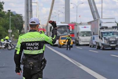 Trafik cezasına itiraz eden yandı