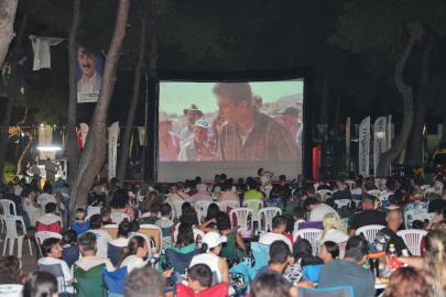 Açık havada film keyfi