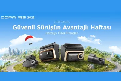 DDPAI Week ilk kez Türkiye'de başlıyor: Akıllı araç kameralarında özel indirimler ve hediyeler