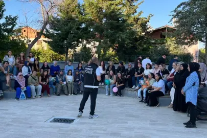 EGM'den uyuşturucuyla mücadelede farkındalık çalışması