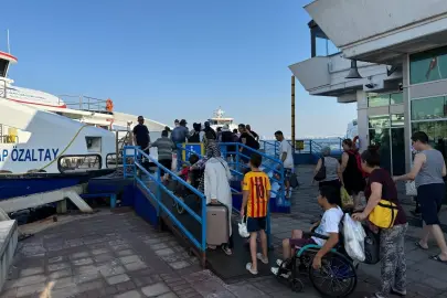 İZDENİZ’in hafta sonu günübirlik seferlerine yoğun ilgi