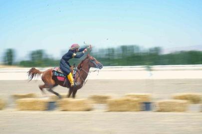 Malazgirt’te Atlı Okçuluk Türkiye Şampiyonası final heyecanı