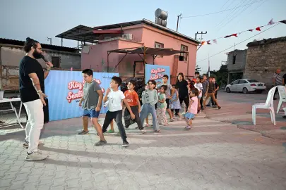 Mersin’de çocuklar geleneksel oyunlarla buluştu
