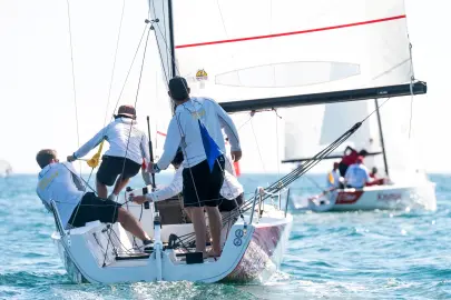 Olympos Regatta’da J70 Match Race yarışında zafer Eker Kaymak’ın