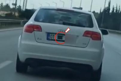 Otoyolda plaka gizleyerek seyreden araca 140 bin TL ceza