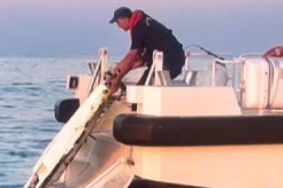 Sakarya’da denizde İHA bulundu