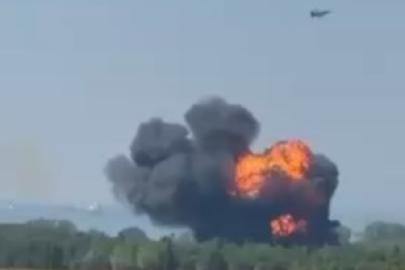 SON DAKİKA: Yalova'da F-16 eğitim uçağı düştü