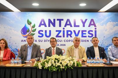Antalya suyunu koruyacak, dünyaya örnek olacak