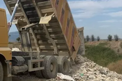 Denizli’de kaçak hafriyat dökümüne geçit yok