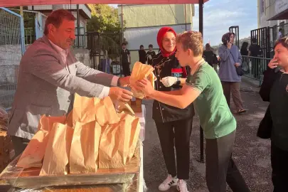 Kocaeli İzmit’te öğrencilere sağlıklı beslenme katkısı