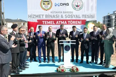 Kütahya’da Baro Hizmet Binası temeli atıldı