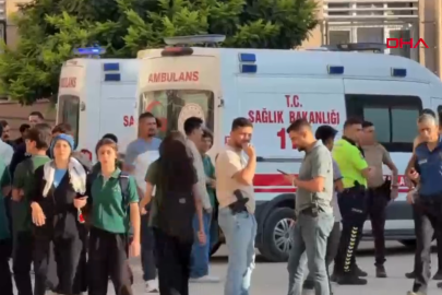 Manisa Turgutlu'da okul önünde silahlı saldırı