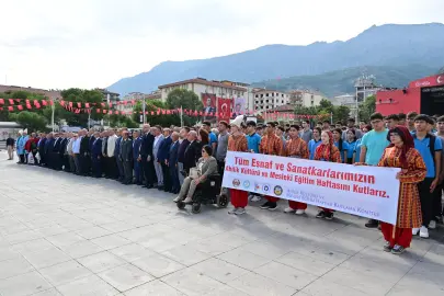Manisa’da Ahilik Kültürü ve Mesleki Eğitim Haftası kutlanıyor